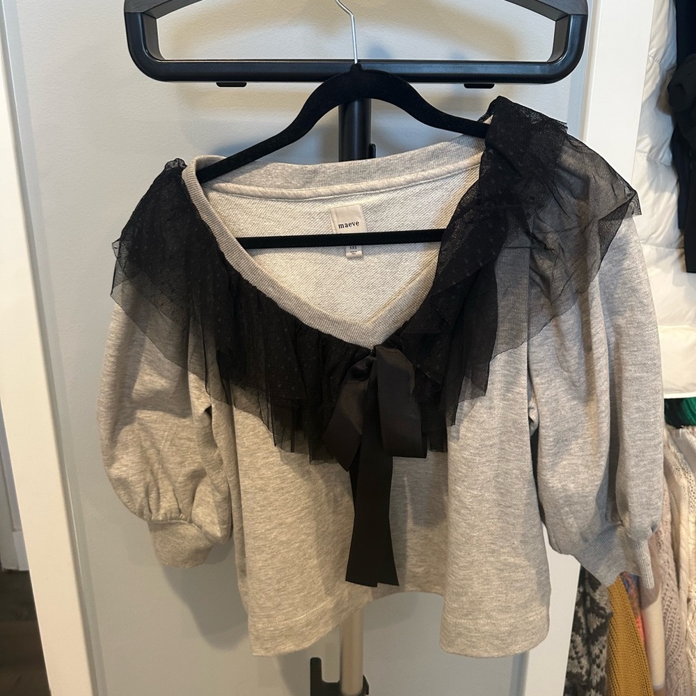 Anthropologie top. Smoke free home.